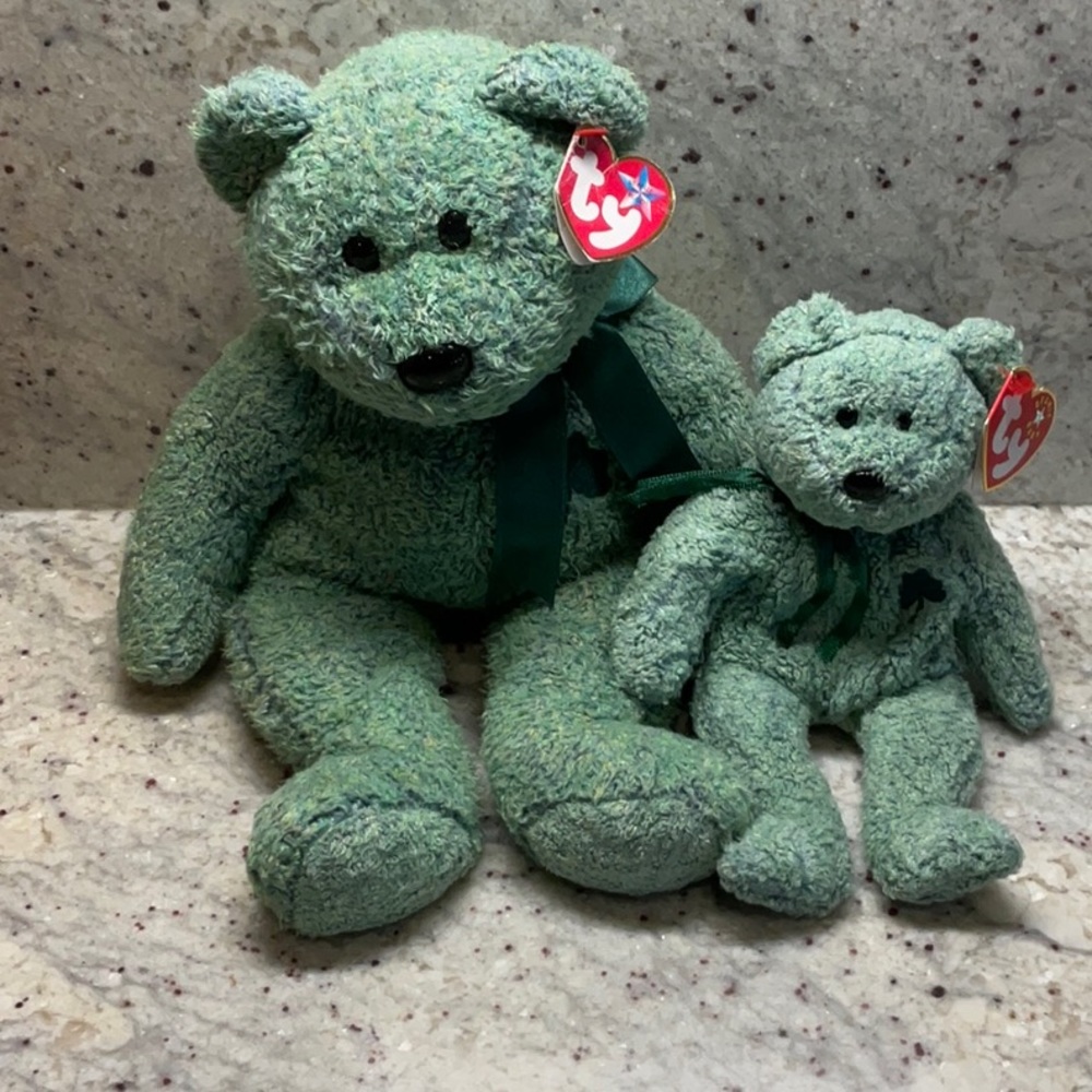 Ty Beanie Baby Shamrocks
